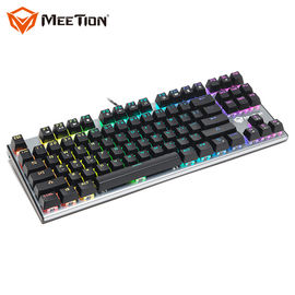 China Top Ten Selling Products RGB Blue Switch Multimedia Aluminum Mechanical Gaming Keyboard