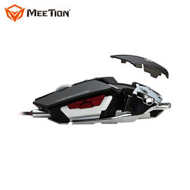 MEETION hot selling High resolution programmable Optical USB Computer pc Wired ergonomic 4000DPI Mechanical Gaming Mouse