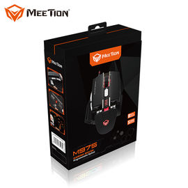 MEETION M975 Laptop Gammer Mouse Led Gamer 7D Optical Wired Light White Computer Gaming Mice
