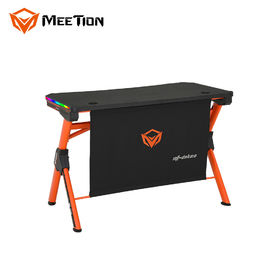 MeeTion DSK20 2020 High Quality Side Glow Office PC Table Led Light Rgb Computer Gaming Desk For Home Gaming