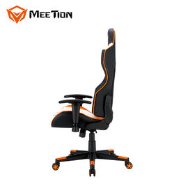 MeeTion CHR15 Leather Fabric Modern Revolving Recliner Racing Ergonomic White Computer Chair For Computers With Wheel
