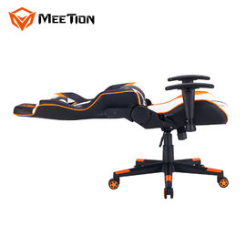 MeeTion CHR15 Leather Fabric Modern Revolving Recliner Racing Ergonomic White Computer Chair For Computers With Wheel