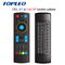 CR3 2.4G RF BT 6-Axis long distance programmable smart tv universal keyboard remote control