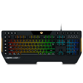 Komputer Makro Produk Baru USB keyboard gaming ergonomis RGB Untuk PC Gamer
