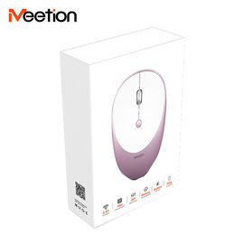 MeeTion R600 Lucu Pink PC Kecil Perjalanan Diam 2.4G Wifi Usb Mini Optical Laptop Mouse Tikus Nirkabel Memiliki DPI